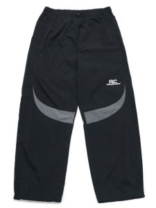 画像1: 【送料無料】REIGNING CHAMP CRINKLE NYLON RADAR RELAXED PANT BLACK (1)