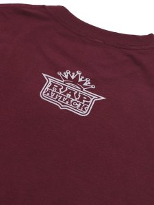 画像4: Rap Attack SO FRESH SO CLEAN TEE BURGUNDY (4)