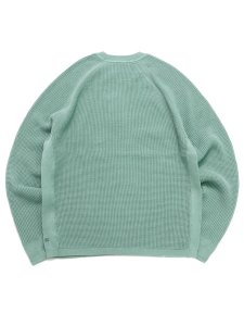 画像2: 【送料無料】REIGNING CHAMP SUPIMA KNIT ANTHEM CREW SWEATER SAGE (2)