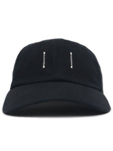 画像2: REIGNING CHAMP CHINO LOW PRO STRAPBACK CAP WASHED BLACK (2)
