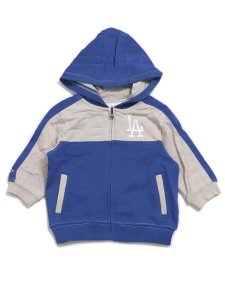 画像2: 【KIDS】MAJESTIC INFANT FZ HOODIE PANT SET DODGERS (2)