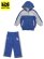 画像1: 【KIDS】MAJESTIC TODDLER FZ HOODIE PANT SET DODGERS (1)
