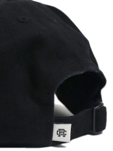 画像7: REIGNING CHAMP CHINO LOW PRO STRAPBACK CAP WASHED BLACK (7)