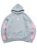 画像1: 【送料無料】RED LETTERS NOT LA BUBBLEGUM SCATTERED HOODIE (1)