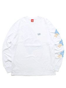 画像2: 【送料無料】ICECREAM DOLLAR POP LS TEE WHITE (2)