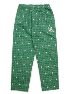 画像1: 【送料無料】ICECREAM WAFFLE EASY PANTS GREEN (1)