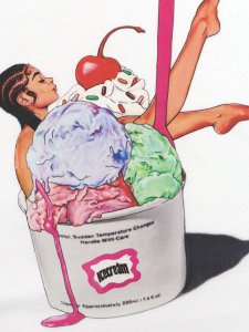 画像3: ICECREAM PIN UP TEE WHITE (3)