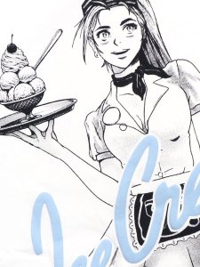 画像4: ICECREAM SERVER TEE WHITE (4)