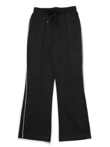 画像1: EPTM. PERFECT PIPING TRACK PANTS-BLACK (1)