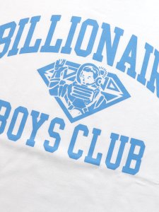 画像3: BILLIONAIRE BOYS CLUB BB COLLEGE TEE WHITE (3)