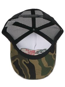 画像5: 【KIDS】BASS PRO SHOPS YOUTH EMB LOGO MESH BACK CAP WH/BK/CAMO (5)
