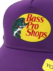 画像6: 【KIDS】BASS PRO SHOPS YOUTH BPS MESH BACK CAP PURPLE (6)