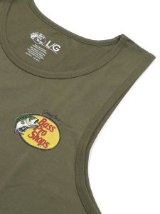 画像3: BASS PRO SHOPS LOGO TANK TOP BURNT OLIVE (3)