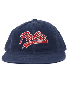 画像2: 【送料無料】POLO RALPH LAUREN AUTHENTIC SCRIPT BASEBALL CAP (2)