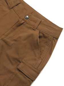 画像3: 【KIDS】CARHARTT KIDS CHILD CANVAS CARGO WORK SHORT-C.BRN (3)