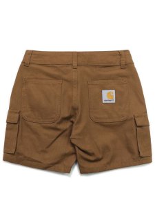 画像2: 【KIDS】CARHARTT KIDS CHILD CANVAS CARGO WORK SHORT-C.BRN (2)
