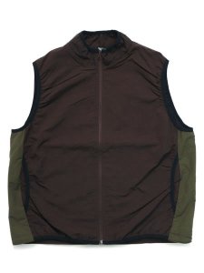 画像1: BEIMAR NYLON LIGHT WEIGHT PACKABLE VEST CLAY BR (1)