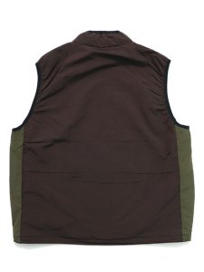 画像2: BEIMAR NYLON LIGHT WEIGHT PACKABLE VEST CLAY BR (2)