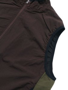 画像3: BEIMAR NYLON LIGHT WEIGHT PACKABLE VEST CLAY BR (3)