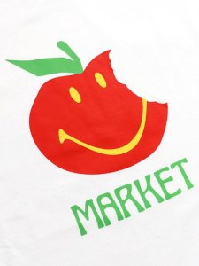 画像3: MARKET SMILEY HONEYCRISP TEE WHITE (3)