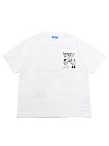 画像2: MARKET SMILEY MUSEUM UV TEE WHITE (2)