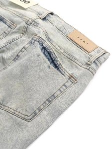 画像5: 【送料無料】mnml X696 PAISLEY PATTERNED SKINNY DENIM (5)