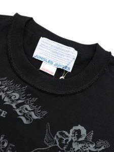 画像3: 【SALE】【送料無料】JUNGLES SCRIBBLES TEE BLACK (3)