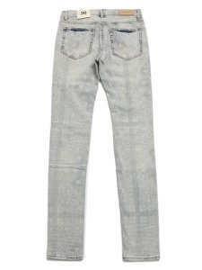 画像2: 【送料無料】mnml X696 PAISLEY PATTERNED SKINNY DENIM (2)