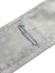 画像6: 【送料無料】mnml X696 PAISLEY PATTERNED SKINNY DENIM (6)