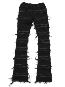 画像1: 【送料無料】mnml X597 PANELED SKINNY STACKED DENIM (1)