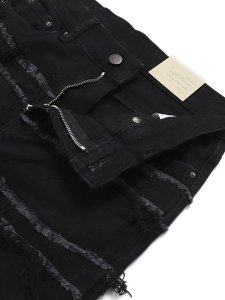 画像4: 【送料無料】mnml X597 PANELED SKINNY STACKED DENIM (4)