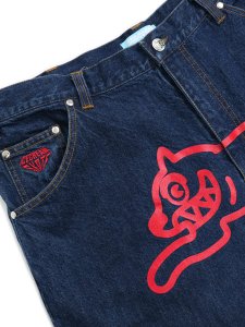 画像5: 【送料無料】ICECREAM BUGGY DENIM PANTS BLUE (5)