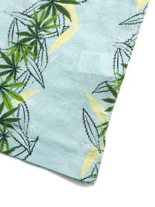 画像5: 【SALE】【送料無料】MANASTASH LINEN MANALOHA SHIRT LIGHT BLUE (5)