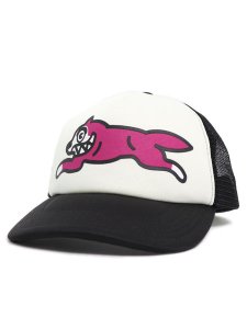 画像1: ICECREAM MESH CAP RUNNING DOG WHITE/BLACK (1)