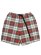 画像1: 【送料無料】MANASTASH WASHED PLAID SHORT RED (1)