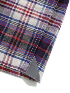 画像8: 【SALE】MANASTASH WASHED PLAID SHORT PURPLE (8)