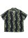 画像1: 【送料無料】MANASTASH LINEN MANALOHA SHIRT BLACK (1)