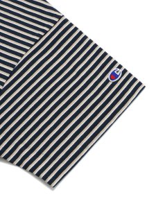 画像4: CHAMPION US COTTON BORDER TEE-NAVY (4)