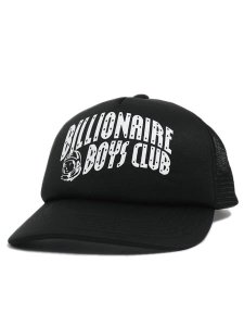 画像1: BILLIONAIRE BOYS CLUB MESH CAP ARCH LOGO BLACK (1)