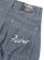 画像6: 【送料無料】FUBU METALLIC DENIM SHORT PANTS SILVER (6)