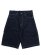 画像1: 【送料無料】FUBU METALLIC DENIM SHORT PANTS NAVY (1)