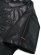 画像4: 【送料無料】FUBU FAUX LEATHER BASEBALL SHIRTS BLACK (4)