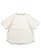 画像2: 【送料無料】FUBU FAUX LEATHER BASEBALL SHIRTS WHITE (2)