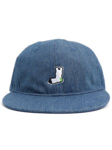 画像2: WHIMSY SOCKS DENIM SOCKS CLUB HAT INDIGO (2)