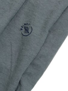 画像4: 【送料無料】WHIMSY SOCKS PEACH SKIN BALLOON SHORT GREY (4)