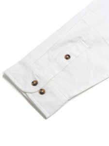 画像5: 【送料無料】NIKE CLUB OVERSIZED LS OXFORD SHIRT-WHITE (5)