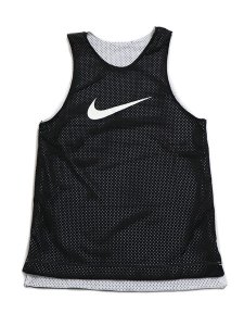 画像4: 【KIDS】NIKE YTH DRI-FIT REVERSIBLE JSY TT-WHT/BLACK (4)