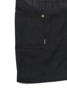 画像8: 【送料無料】WHIMSY SOCKS LINEN PAINTER BAGGY SHORT BLACK (8)