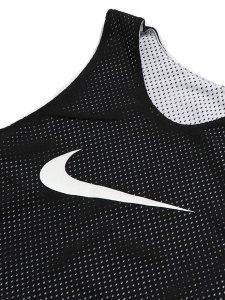画像6: 【KIDS】NIKE YTH DRI-FIT REVERSIBLE JSY TT-WHT/BLACK (6)