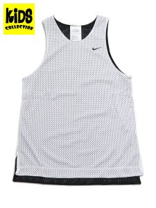 画像1: 【KIDS】NIKE YTH DRI-FIT REVERSIBLE JSY TT-WHT/BLACK (1)